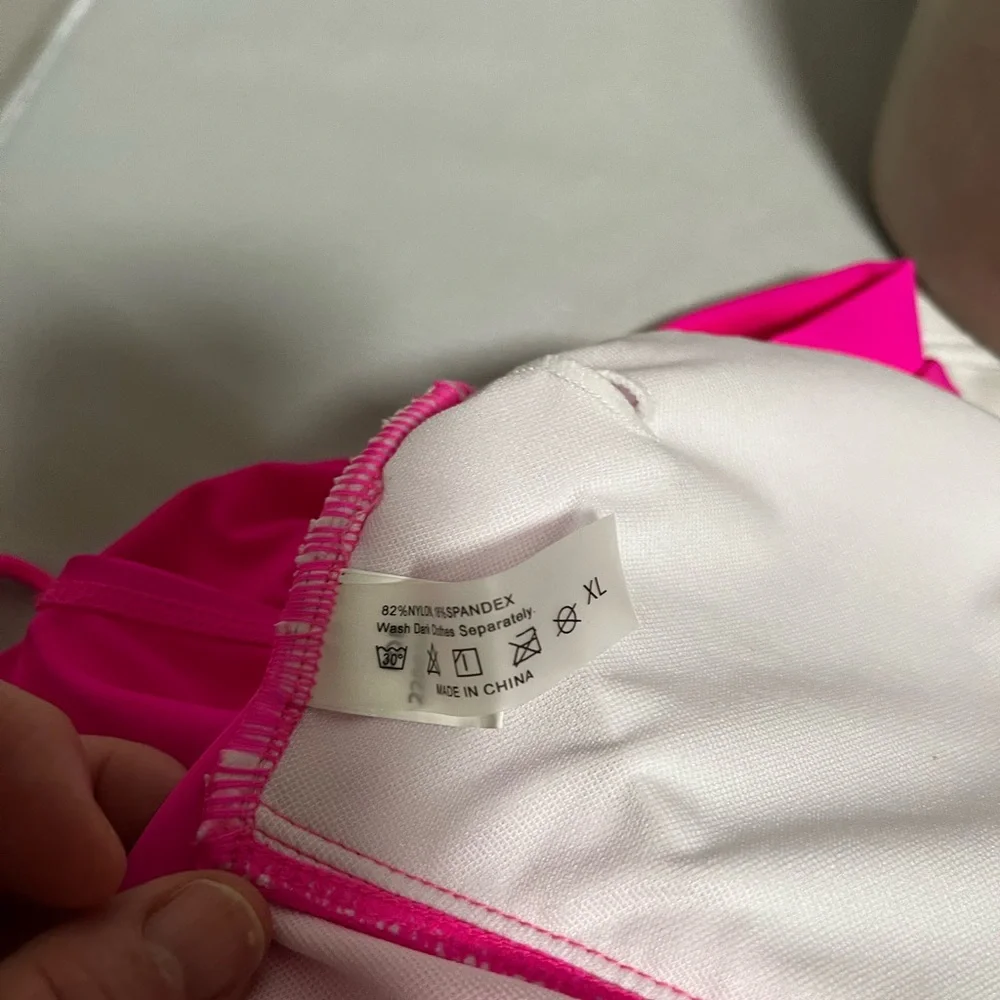 OP Women's Swim Bikini - Hot Pink - Picture 5 of 10